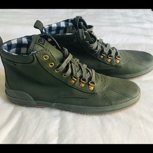 KEDS High Top Sneakers - Army Green
